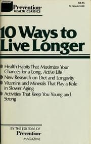 Tapa de 10 ways to live longer