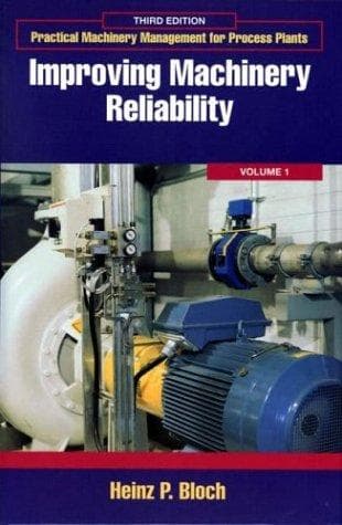 Tapa de Improving machinery reliability