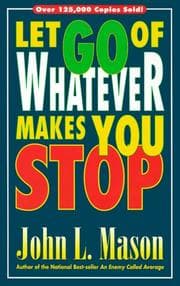 Tapa de Let go of whatever makes you stop