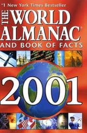 Tapa de The World Almanac and Book of Facts 2001