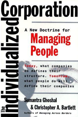 Tapa de The Individualized Corporation