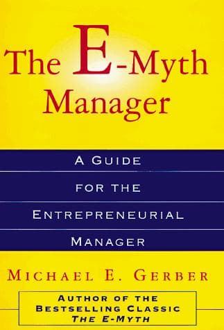 Tapa de The E-myth manager