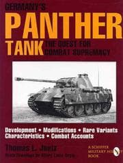 Tapa de Germany's Panther tank