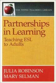 Tapa de Partnerships in learning