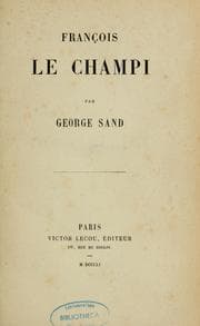 Tapa de François le Champi