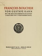 Tapa de François Boucher