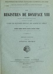 Tapa de Les registres de Boniface VIII