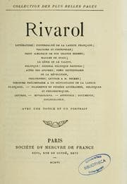 Tapa de Rivarol