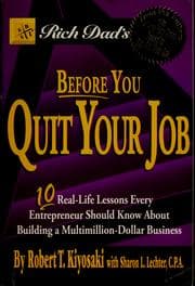 Tapa de Rich dad's Before you quit your job
