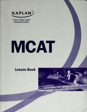 Tapa de MCAT lesson book