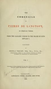 Tapa de The chronicle of Pierre de Langtoft