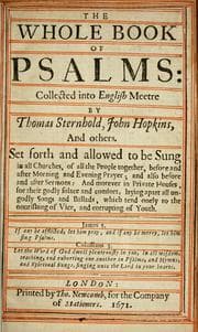 Tapa de The Book of Psalmes