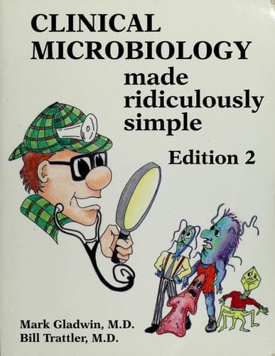 Tapa de Clinical microbiology made ridiculously simple