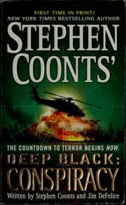 Tapa de Stephen Coonts' Deep black--conspiracy