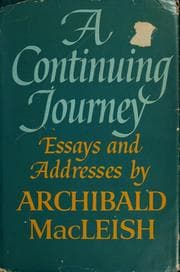 Tapa de A continuing journey