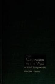 Tapa de The civilization of the West