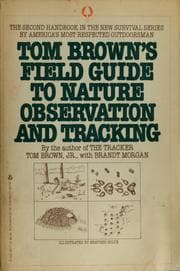 Tapa de Field guide to nature observation and tracking