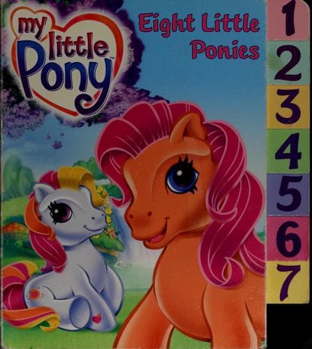 Tapa de Eight little ponies