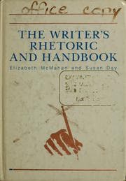 Tapa de The writer's rhetoric and handbook
