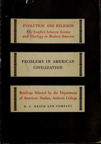 Tapa de Evolution and religion