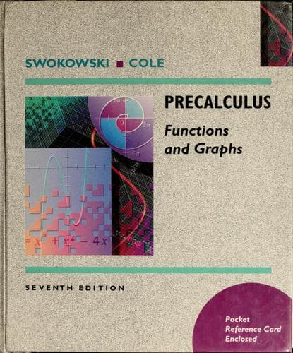 Tapa de Precalculus