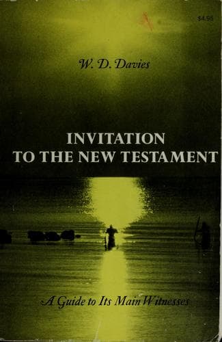 Tapa de Invitation to the New Testament,