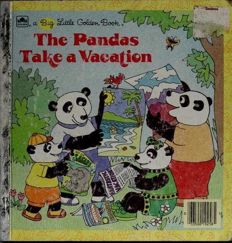 Tapa de The Pandas take a vacation