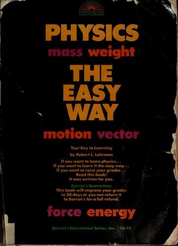 Tapa de Physics the easy way