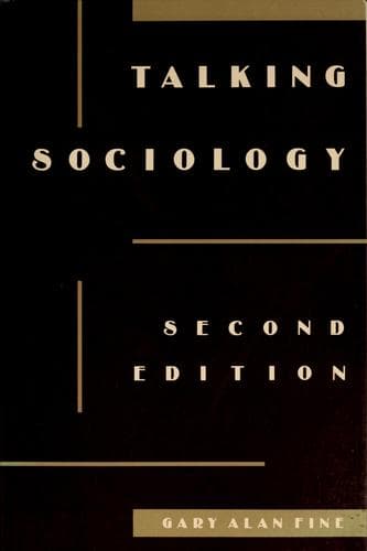 Tapa de Talking sociology