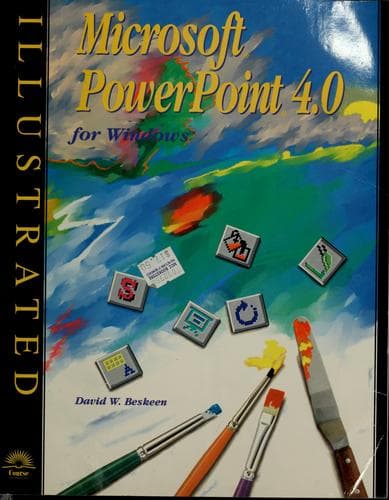 Tapa de Microsoft PowerPoint 4.0 for Windows illustrated