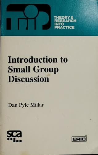 Tapa de Introduction to small group discussion