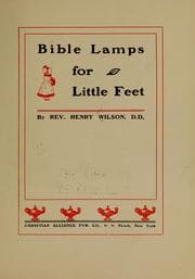 Tapa de Bible lamps for little feet ...