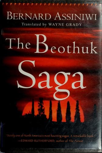 Tapa de The Beothuk saga
