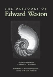 Tapa de The Daybooks of Edward Weston