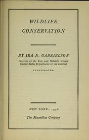 Tapa de Wildlife conservation