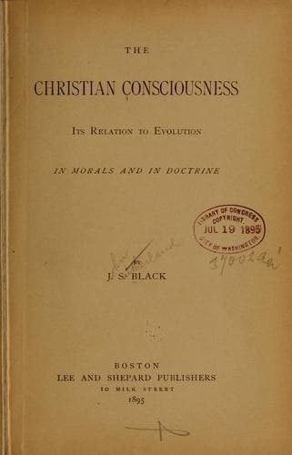 Tapa de The Christian consciousness