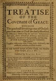 Tapa de A treatise of the covenant of grace