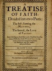 Tapa de A treatise of faith divided into two parts