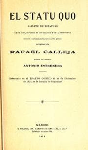 Tapa de El statu quo
