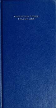 Tapa de Crossword poems, volume one
