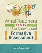 Tapa de What teachers really need to know about formative assessment