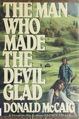 Tapa de The man who made the devil glad