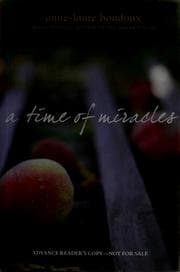 Tapa de A time of miracles