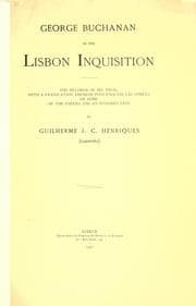 Tapa de George Buchanan in the Lisbon inquisition