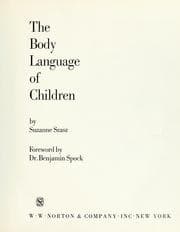Tapa de The Body Language of Children