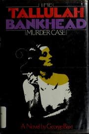 Tapa de The Tallulah Bankhead murder case