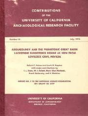 Tapa de Archaeology and the prehistoric Great Basin lacustrine subsistence regime as seen from Lovelock Cave, Nevada