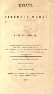 Tapa de Essays, literary, moral and philosophical