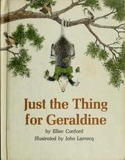 Tapa de Just the thing for Geraldine