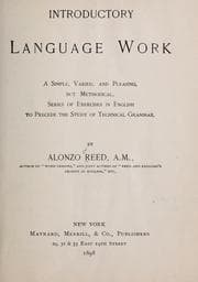 Tapa de Introductory language work